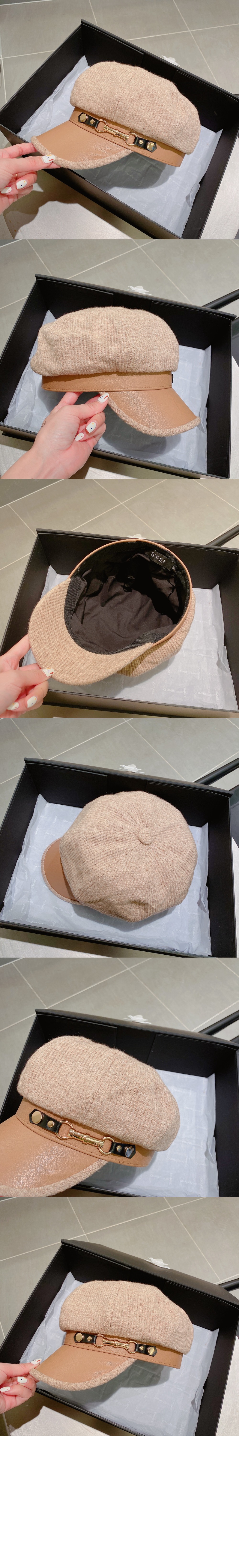 팔각 모자 632486 > 구찌