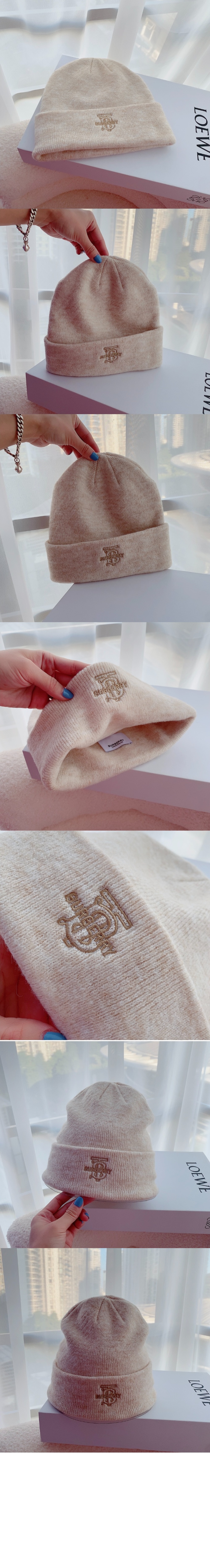 니트 비니 8053841 > 버버리