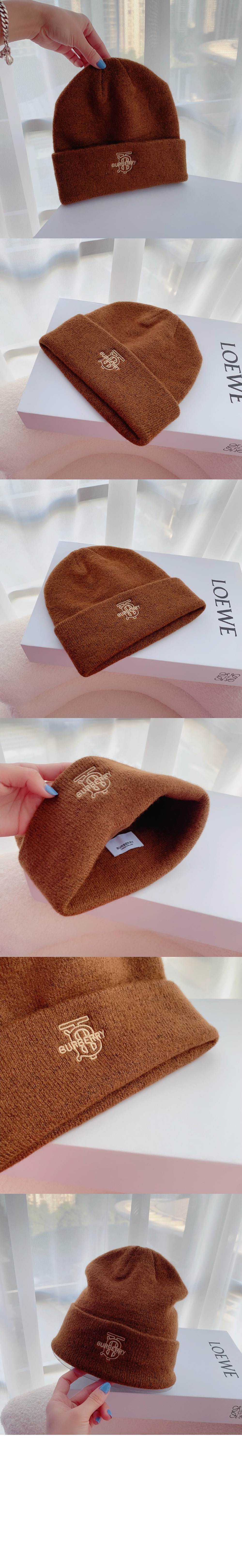 니트 비니 8053841 > 버버리