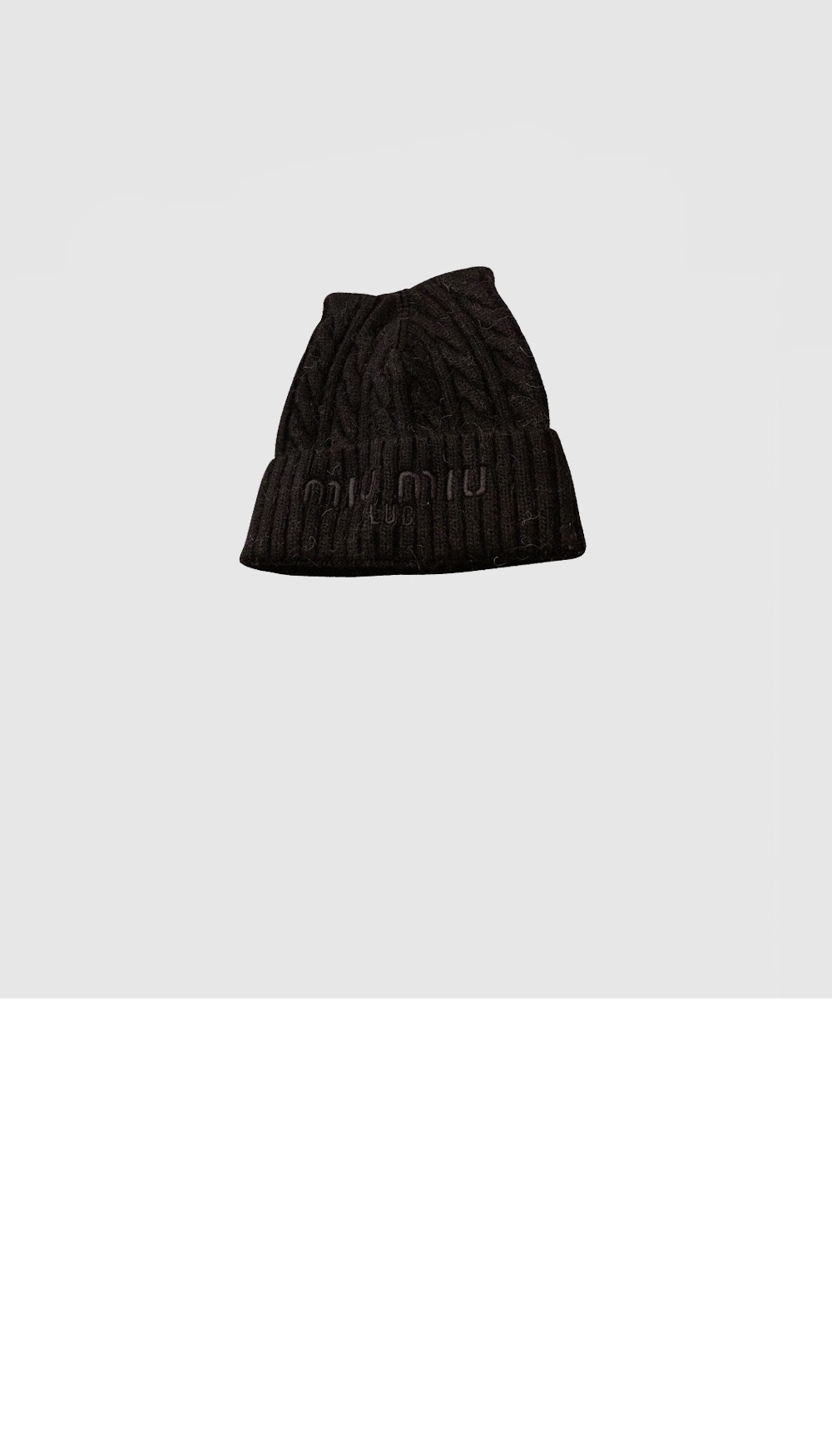 니트 비니 5HC853 > 미우미우