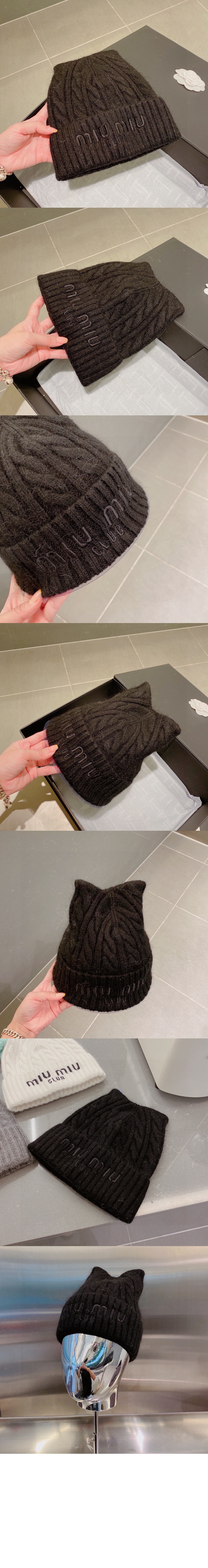 니트 비니 5HC853 > 미우미우