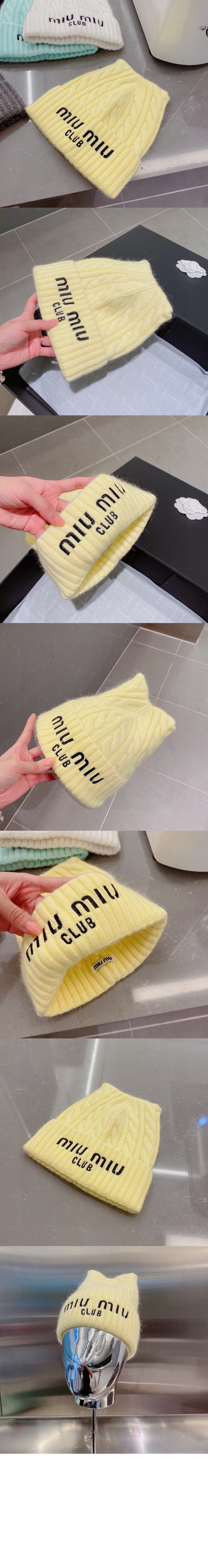 니트 비니 5HC853 > 미우미우