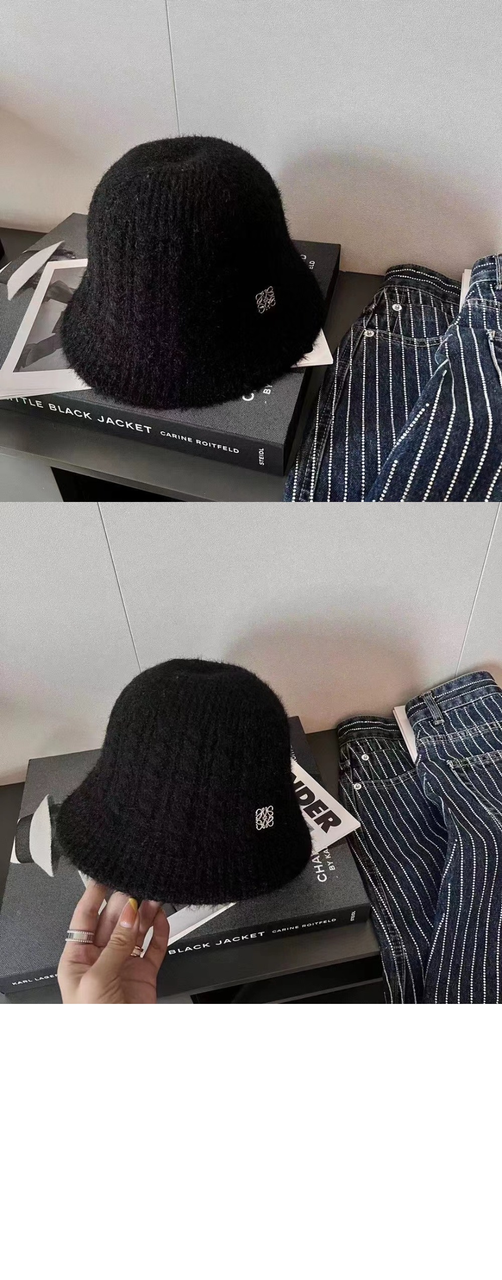 니트 벙거지 > 로에베