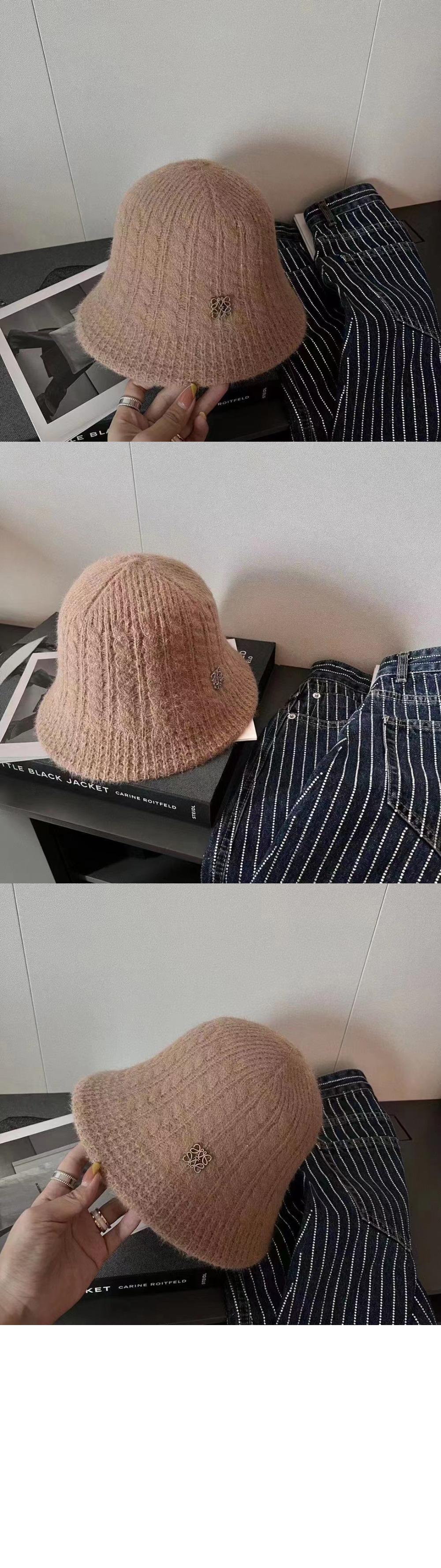 니트 벙거지 > 로에베