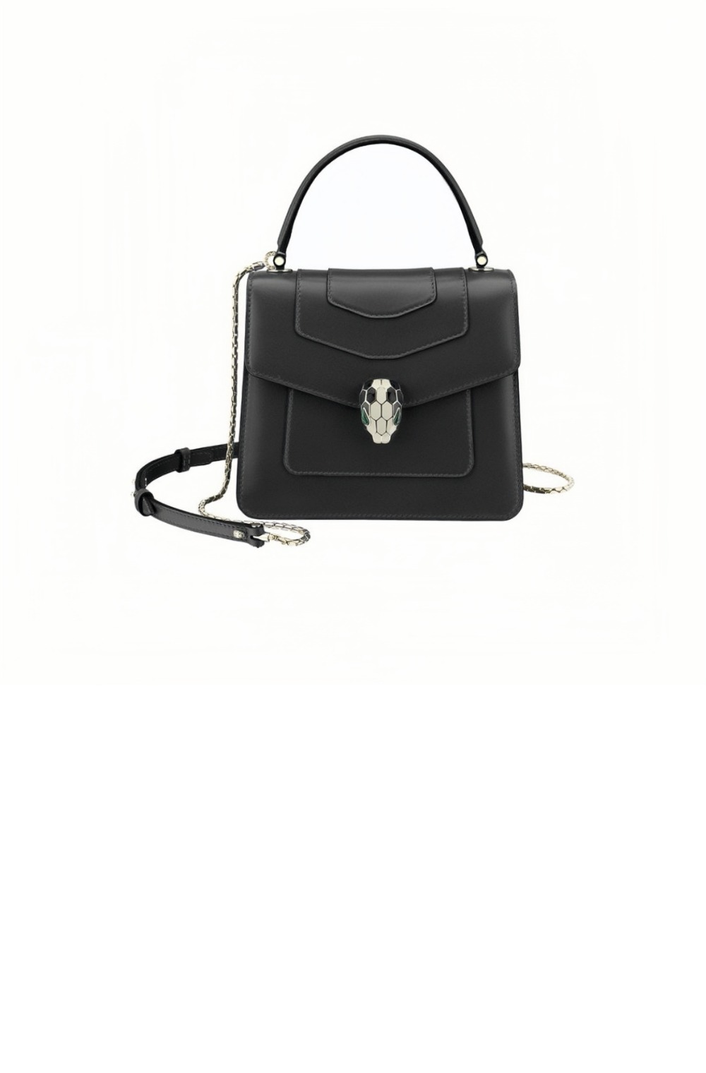 스몰 타조 가죽 체인백 383290 > Serpenti Forever - 세르펜티 포에버