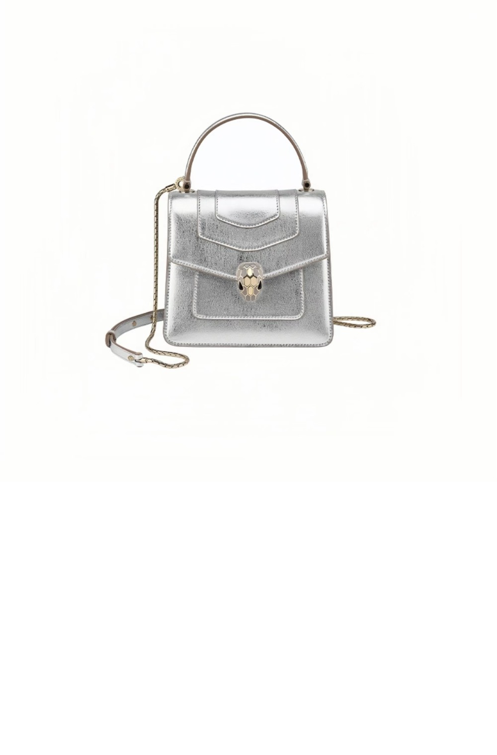 스몰 타조 가죽 체인백 383290 > Serpenti Forever - 세르펜티 포에버