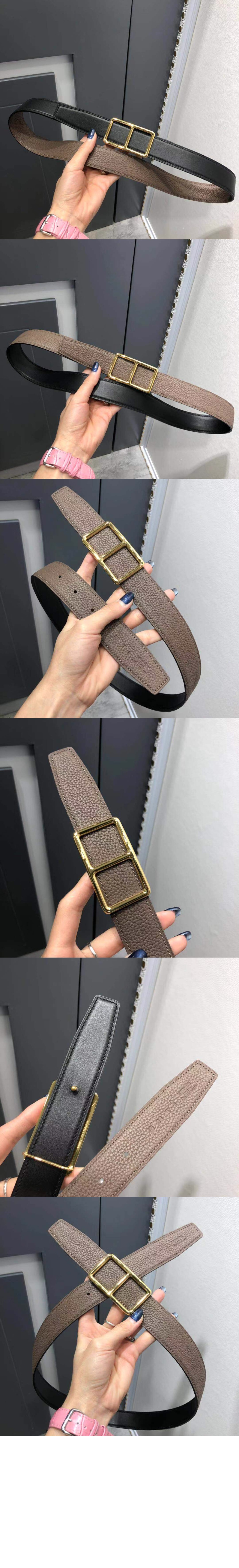 부클레 H 리버서블 벨트 > 에르메스