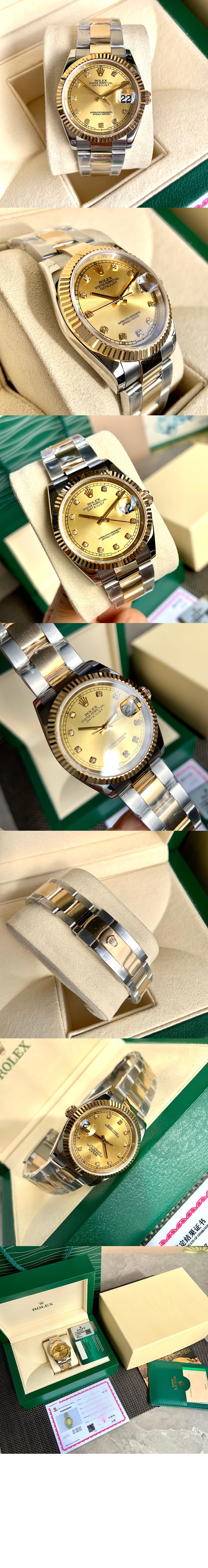 데이저스트 콤비 36 126233 > Datejust - 데이저스트