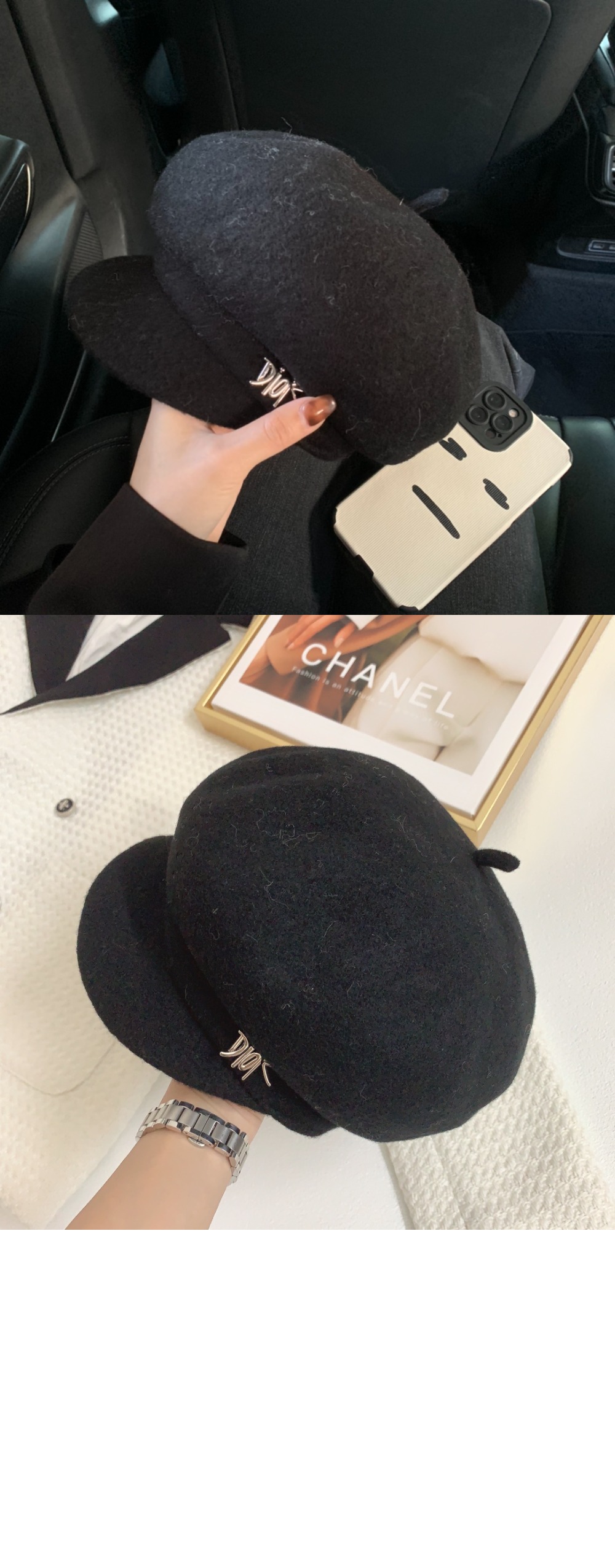 팔각 모자 2FST4 > 디올