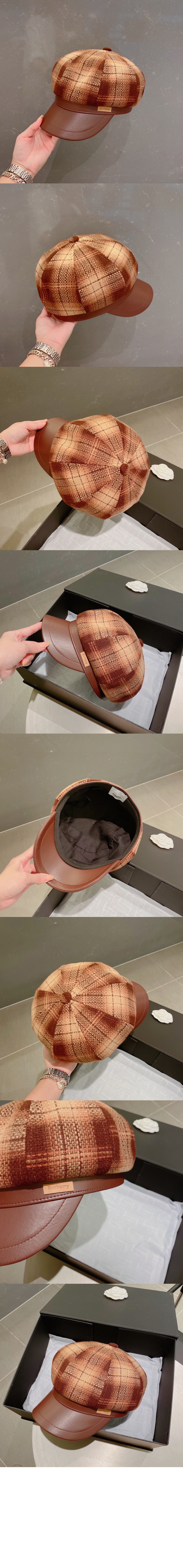 팔각 모자 8065741 > 버버리