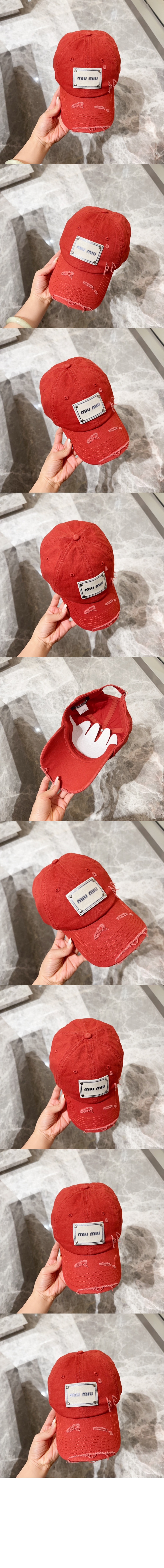 베이스볼 캡 5HC371 > 미우미우