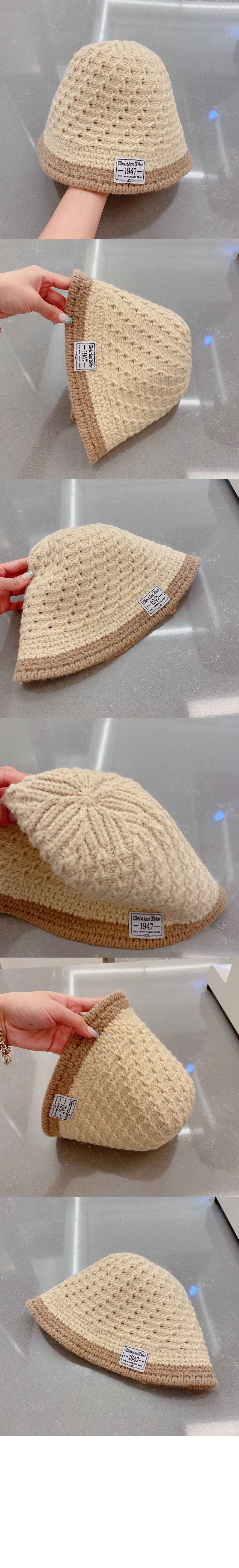 니트 벙거지 523TU > 디올