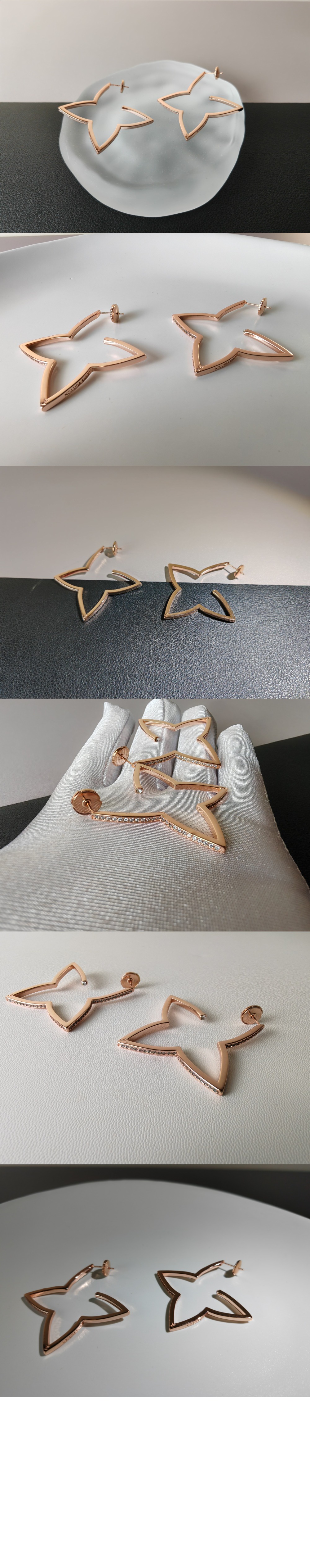 옹브레 블라썸 XL 후프 귀걸이 Q06969 > Etc - 기타제품