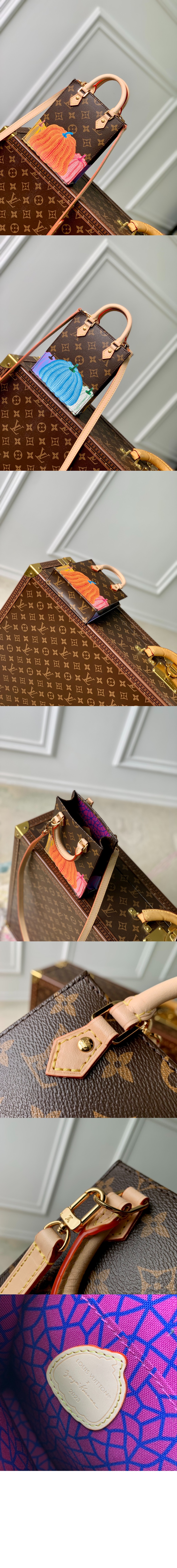 LV x YK 쁘띠 삭 플랫 M82112 > Sac Plat - 삭 플라