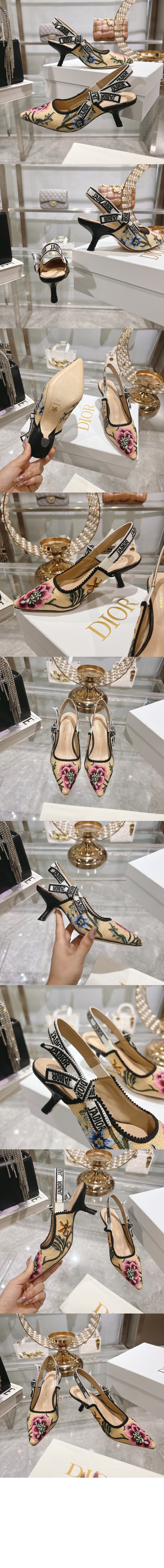 자디올 펌프스 KCP91 > J'Adior - 슬링백 펌프스