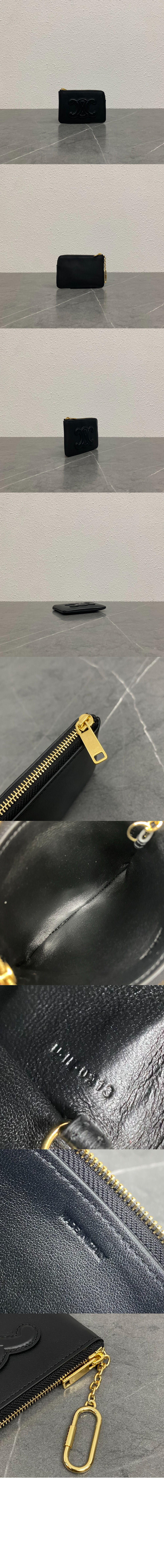 퀴르 트리옹프 동전 & 카드 파우치 100663 > Triomphe Coin Purse - 트리옹프 동전 지갑