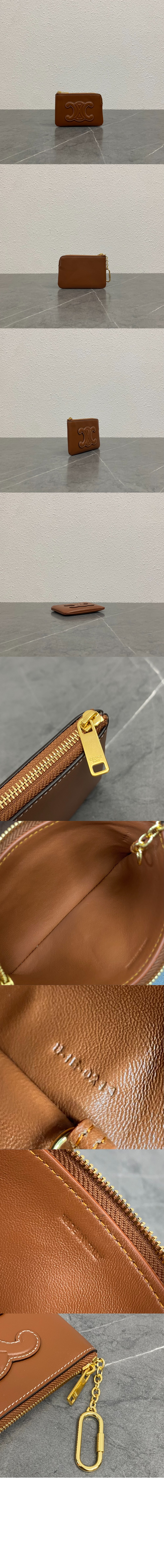 퀴르 트리옹프 동전 & 카드 파우치 100663 > Triomphe Coin Purse - 트리옹프 동전 지갑