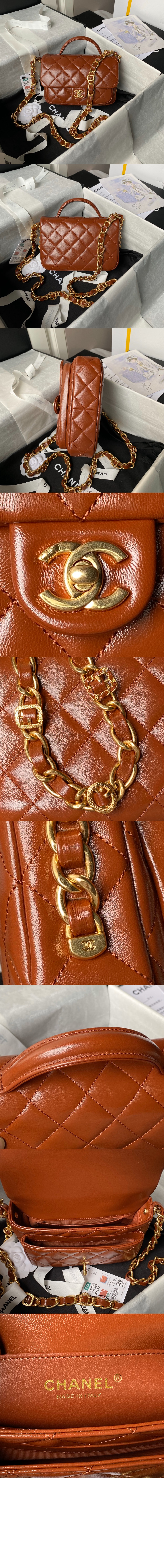 핸들 장식의 미니 플랩백 AS4992 > Etc - 기타제품