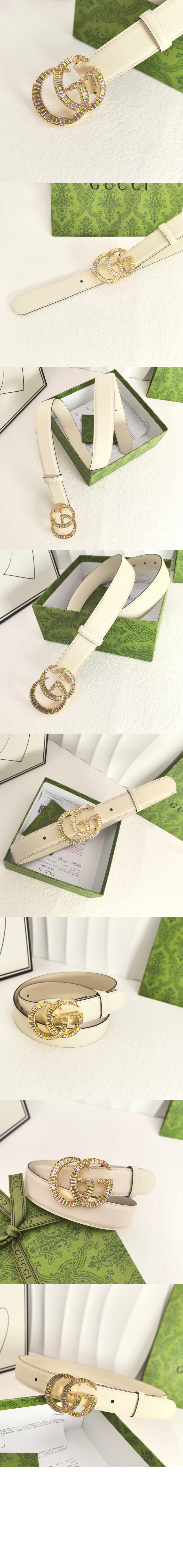 지그마몽 크리스털 벨트 795563 > 구찌