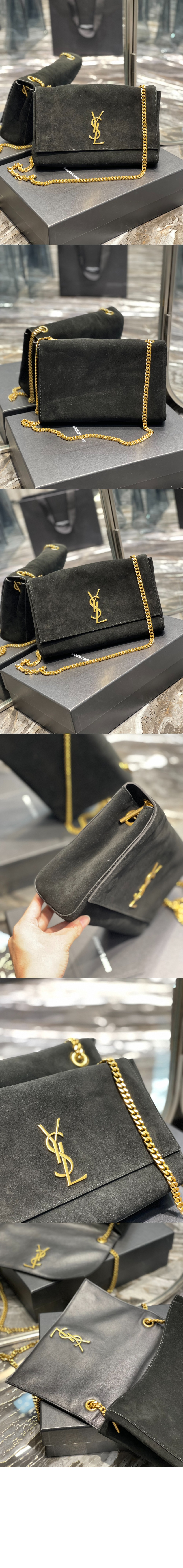 스웨이드 소재 KATE 미디엄 리버서블백 553804 > Kate - 케이트