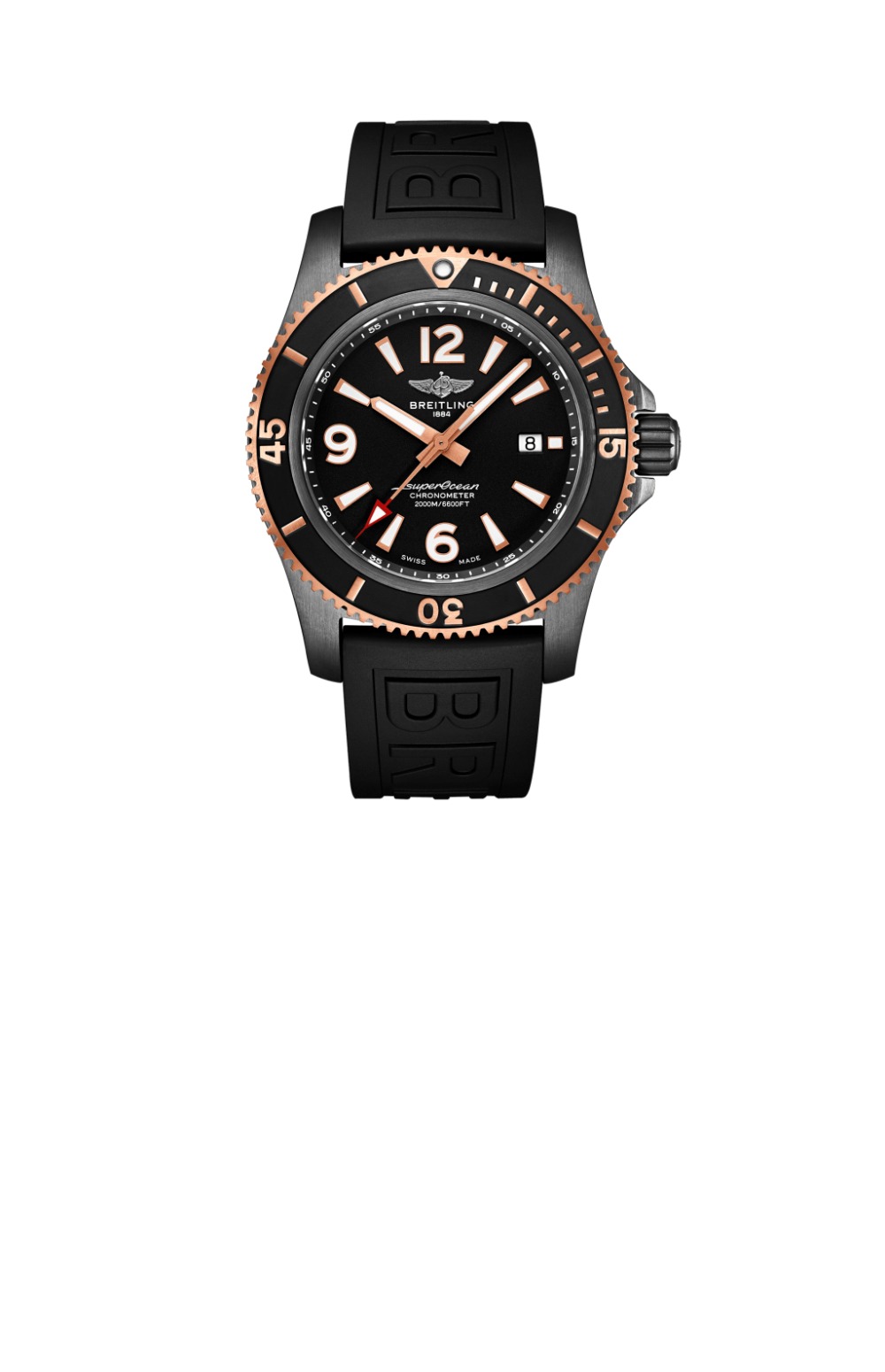 슈퍼오션 오토매틱 46 블랙 스틸 U1736822 > Superocean - 슈퍼오션