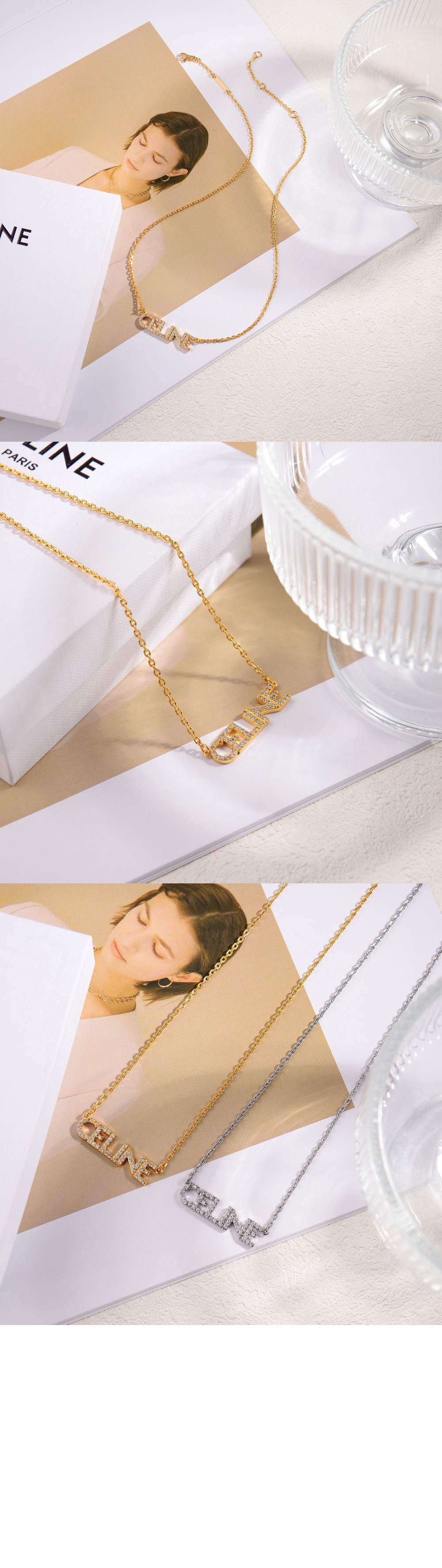 모노크롬 스트라스 목걸이 460YR6 > Etc - 기타제품