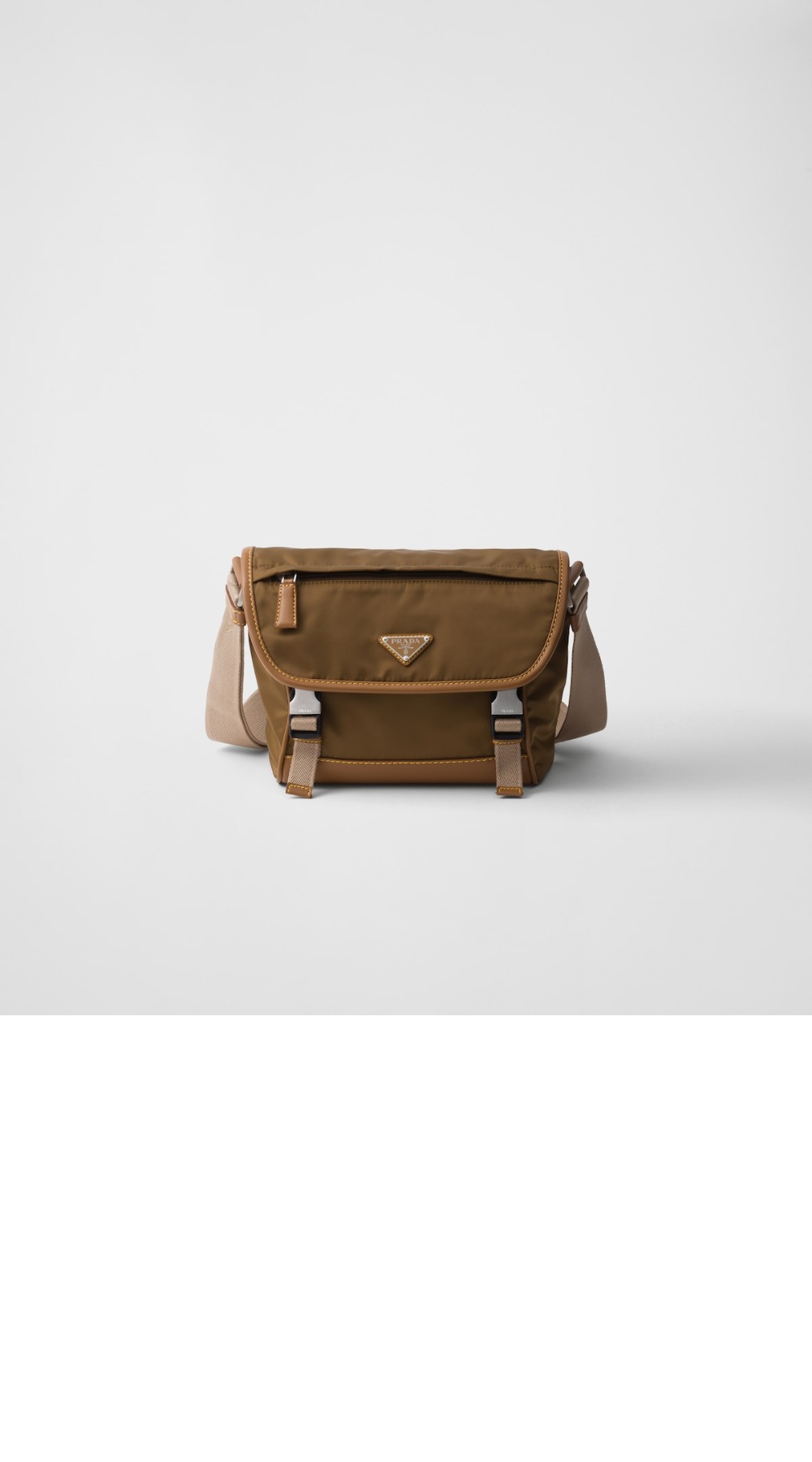 리나일론 및 가죽 숄더백 2VD066 > Re-Nylon - 레나일론