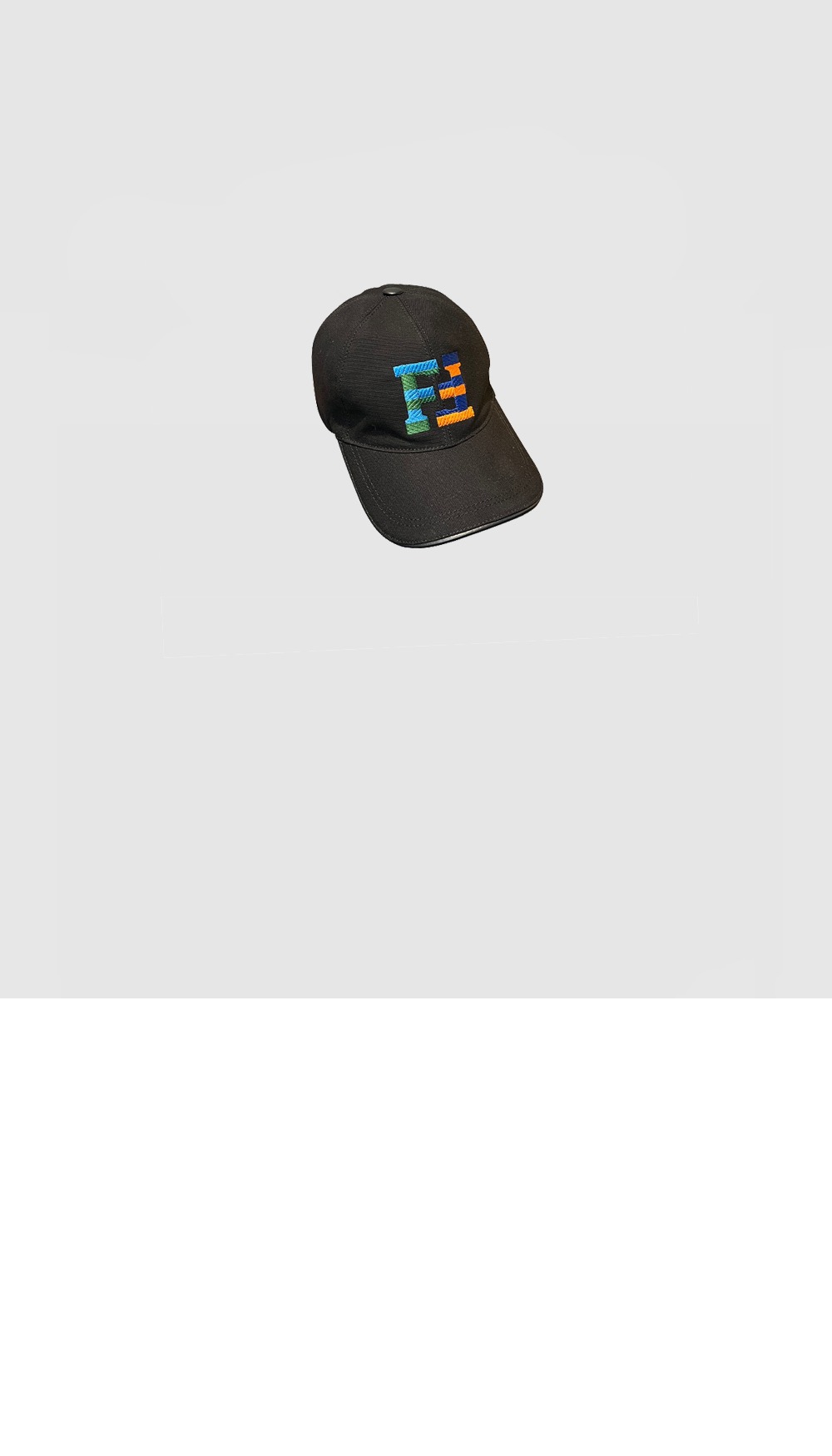 베이스볼 캡 FXQ641 > 펜디