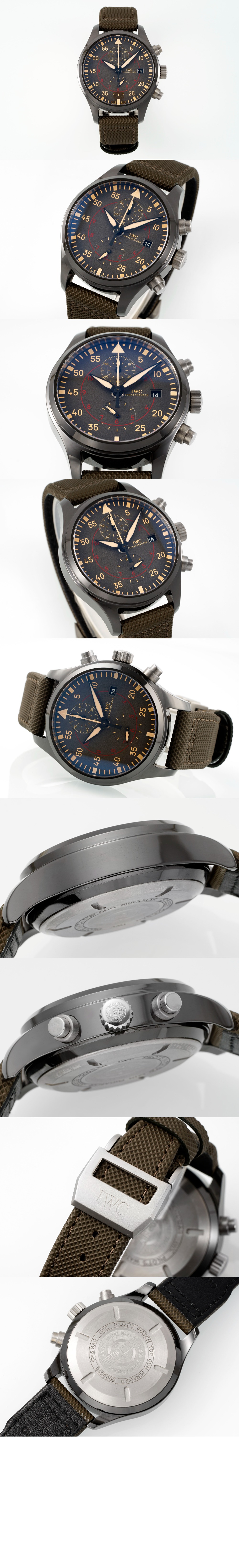 파일럿 워치 크로노그래프 탑건 미라마 44 IW389002 > Pilot's Watches - 파일럿 워치
