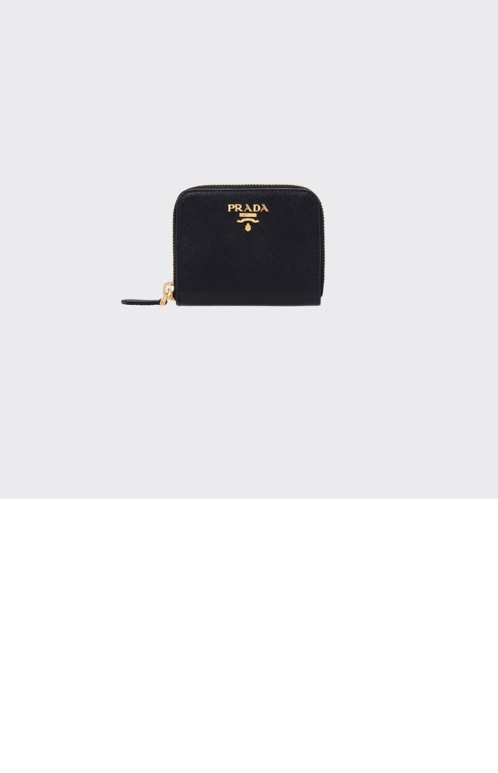 사피아노 메탈 로고 카드 지갑 1MM268 > Half Wallet - 반지갑