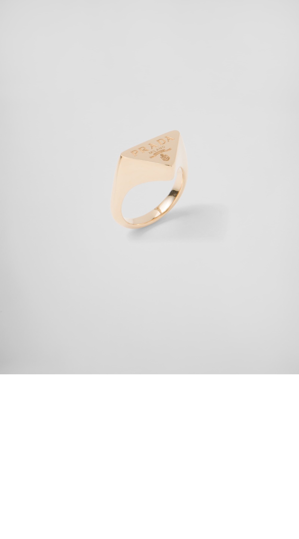 이터널 골드 시그넷 반지 1JA113 > 프라다