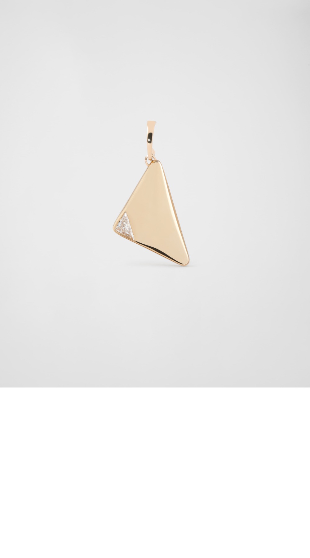 이터널 골드 싱글 펜던트 귀걸이  1JO981 > 프라다