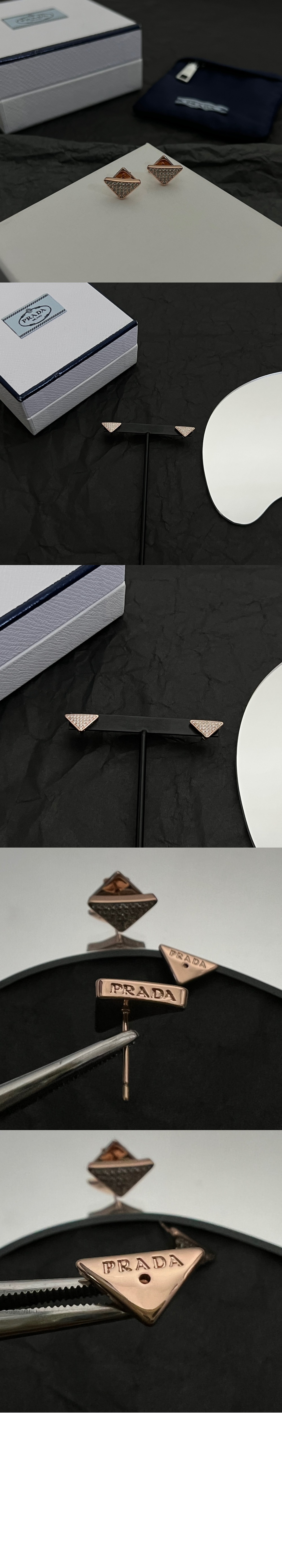 이터널 골드 싱글 귀걸이 1JO970 > 프라다