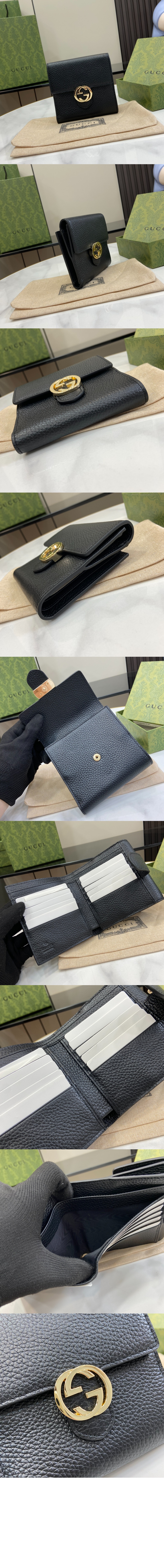 인터로킹 G 지갑 카드 지갑 615525 > GG Emblem - GG 로고