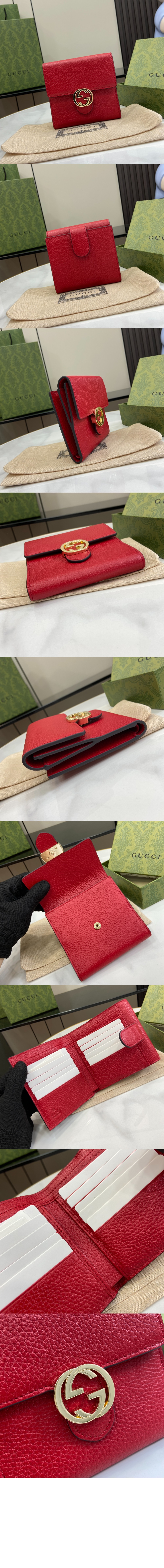 인터로킹 G 지갑 카드 지갑 615525 > GG Emblem - GG 로고