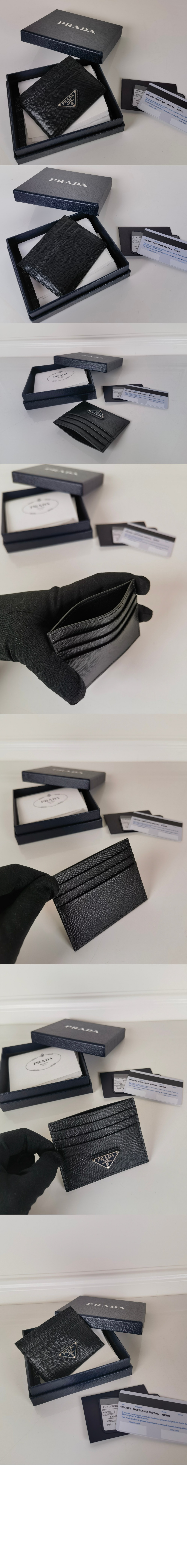 사피아노 트라이앵글 로고 카드 지갑 1MC025 > Card Holder - 카드홀더