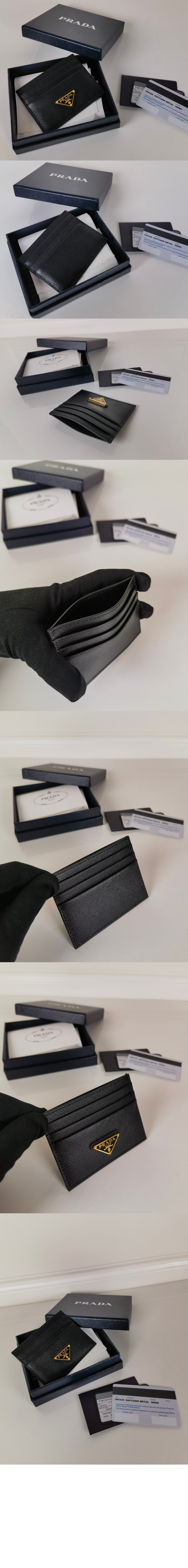 사피아노 트라이앵글 로고 카드 지갑 1MC025 > Card Holder - 카드홀더