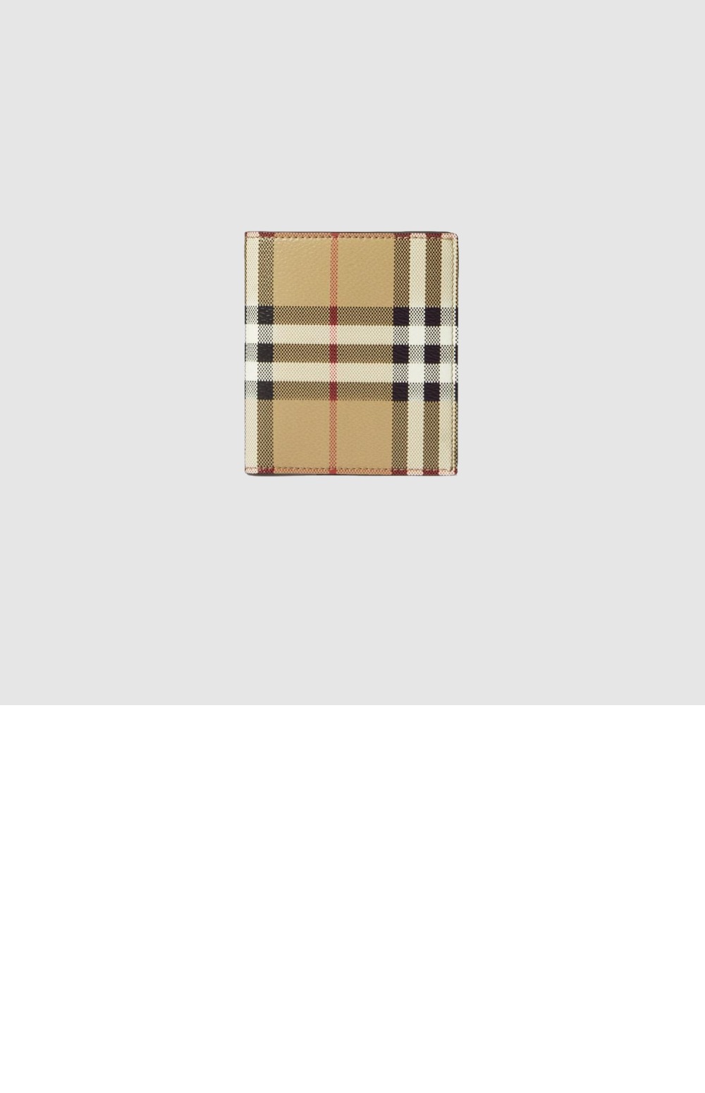 체크 폴딩 카드 케이스 80741131 > Vintage Check Wallet - 빈티지 체크 지갑