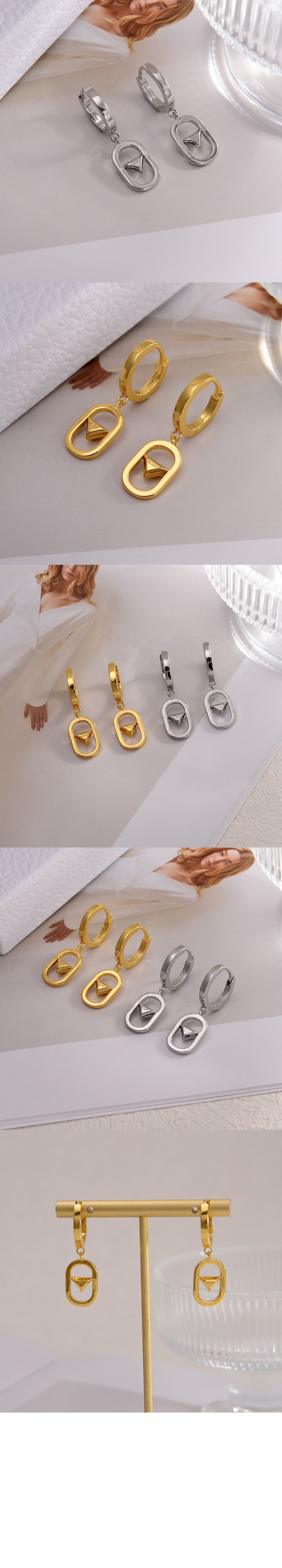 메탈 귀걸이 1IO106 > 프라다