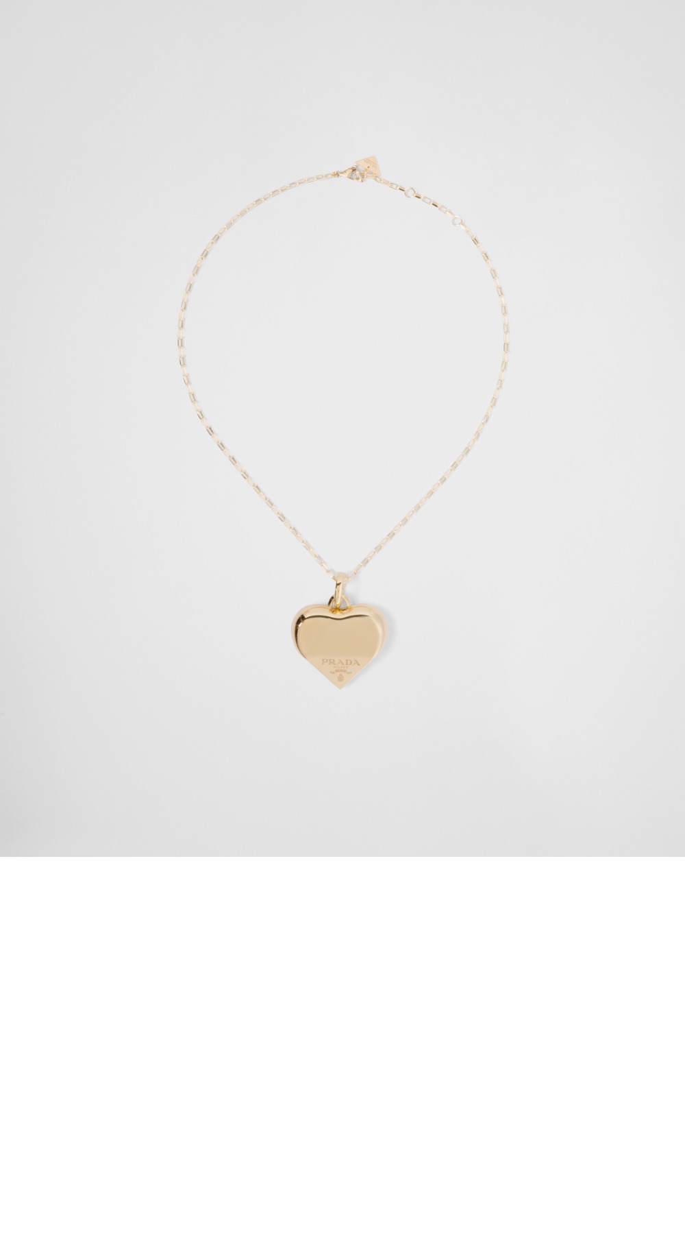 이터널 골드 중형 펜던트 목걸이 1JCA06 > 프라다