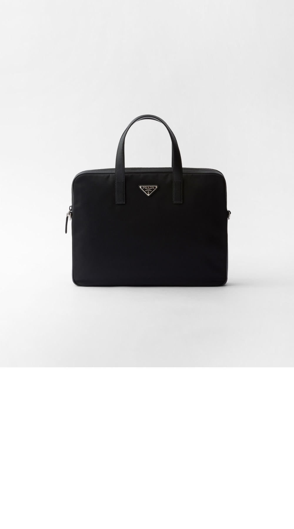 리나일론 및 사피아노 가죽 브리프케이스 2VE368 > Re-Nylon - 레나일론