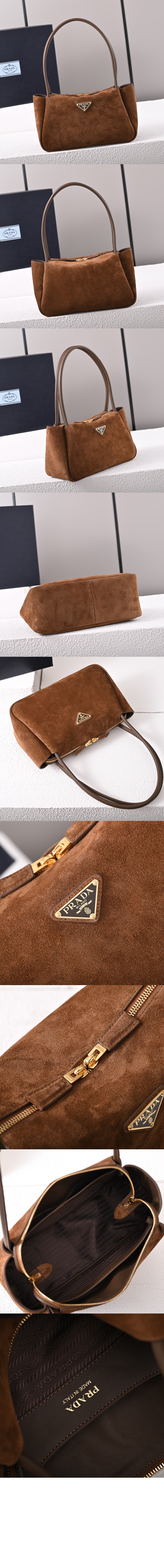 미디엄 스웨이드 숄더백 1BA444 > Darling - 달링