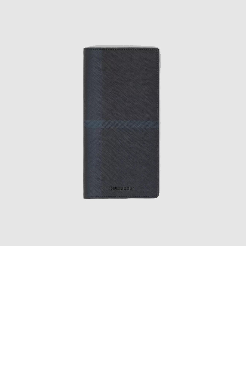 체크 레더 장지갑 80547851 > Flap Long Wallet - 플랩 장지갑