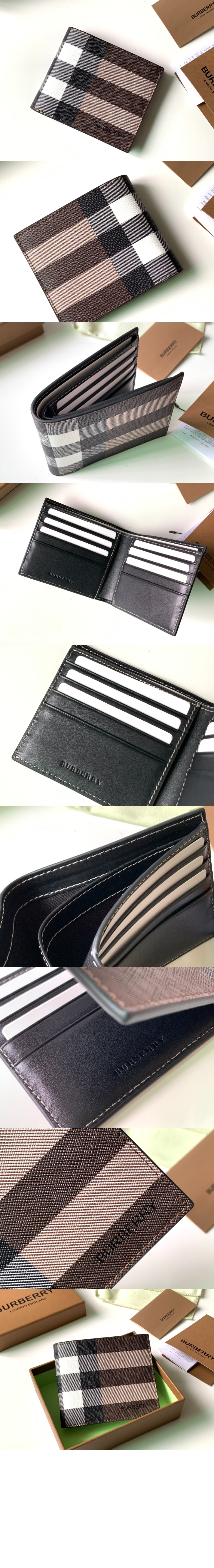 빈티지 E-캔버스 반지갑 80366661 > Vintage Check Wallet - 빈티지 체크 지갑