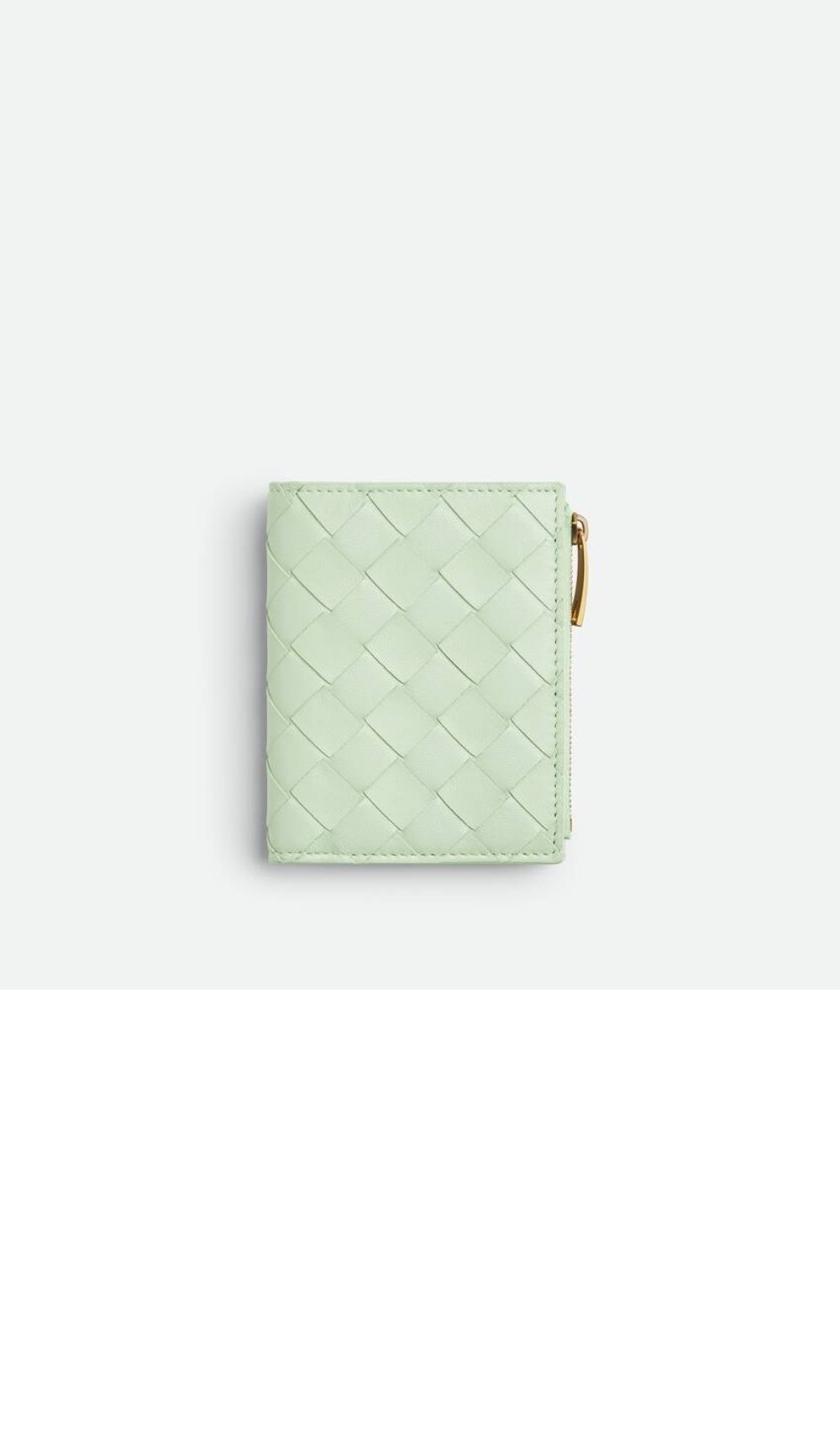 스몰 인트레치아토 폴더형 지퍼 지갑 742330 > Intrecciato Card Case - 인트레치아토 카드지갑