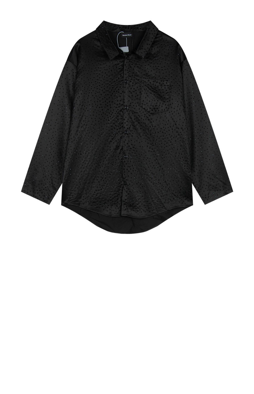 라인스톤 미니멀 라지 핏 셔츠 > Etc - 기타제품