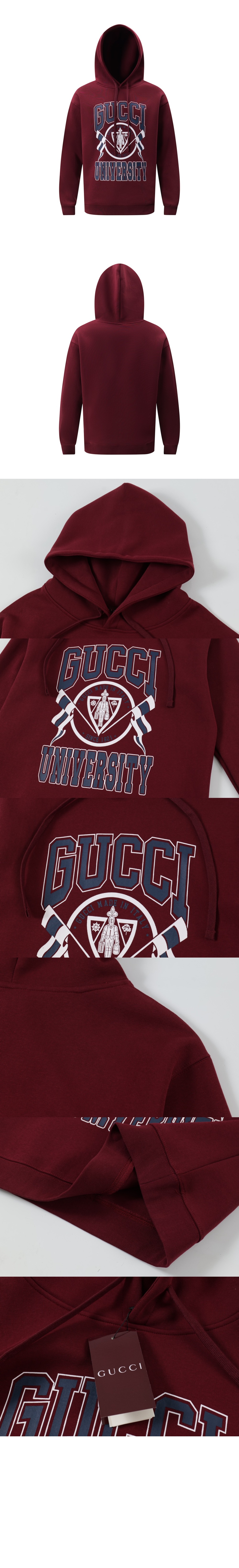 코튼 저지 프린트 후드 스웨트셔츠 > Etc - 기타제품