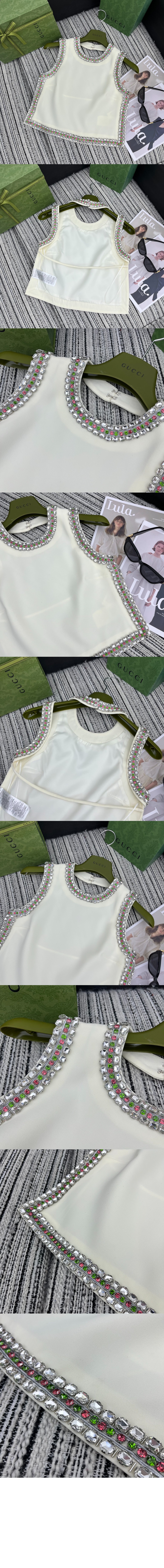 크리스털 자수 울 실크 탑 > Etc - 기타제품