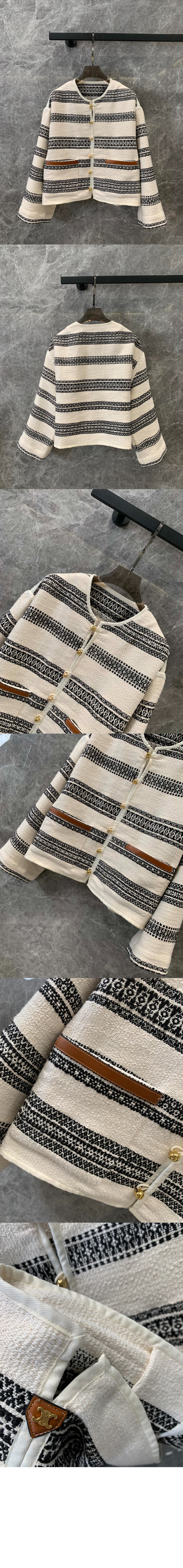 바하 가디건 스트라이프 트위드 > Etc - 기타제품
