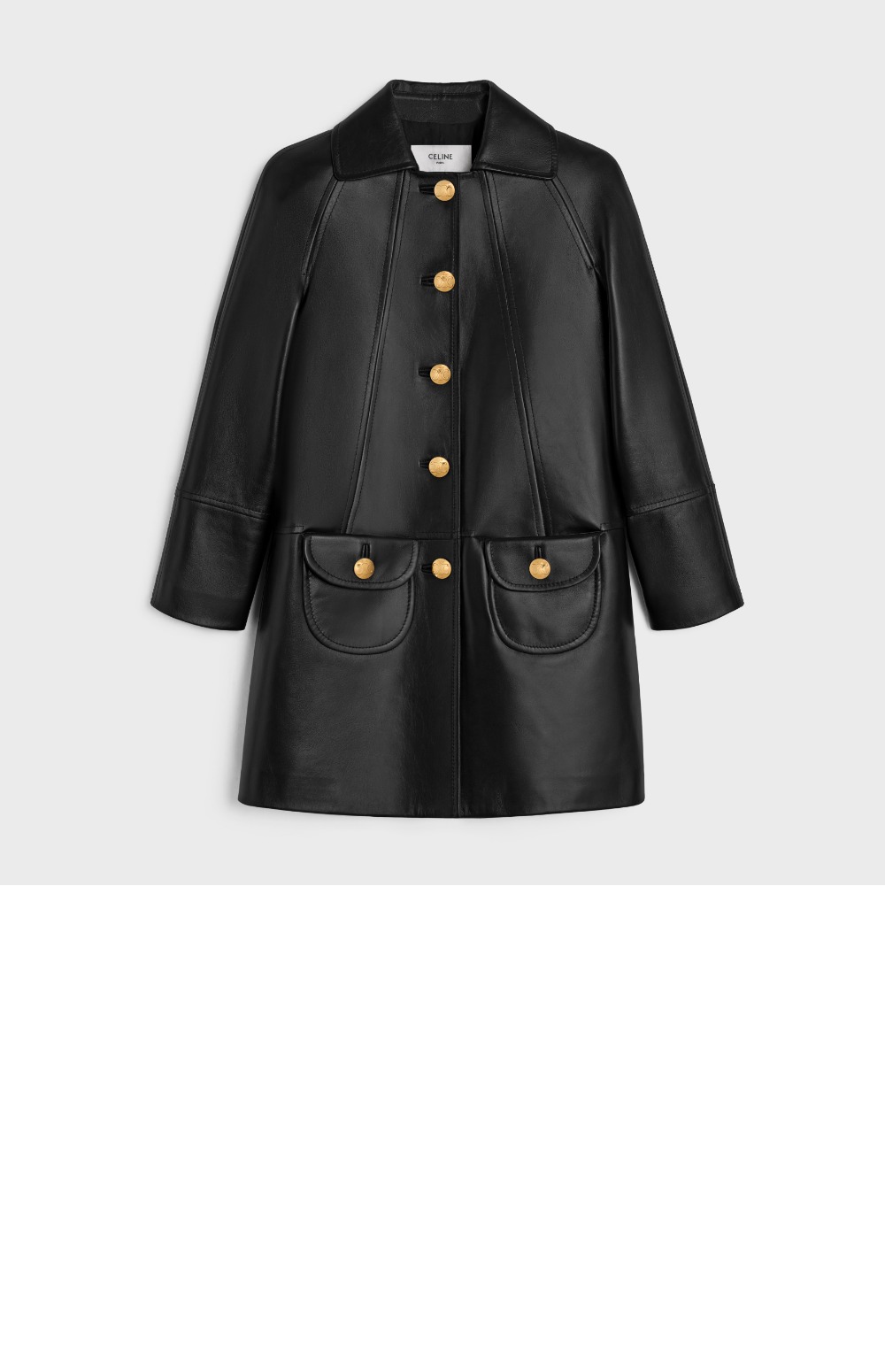 클로딘 칼라 코트 소프트 램스킨 > Etc - 기타제품